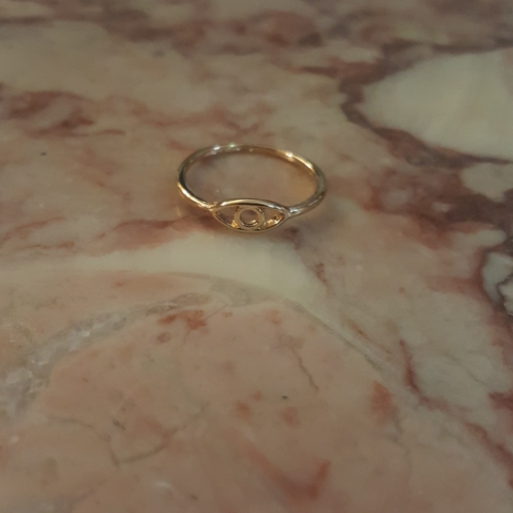 Evil eye ring